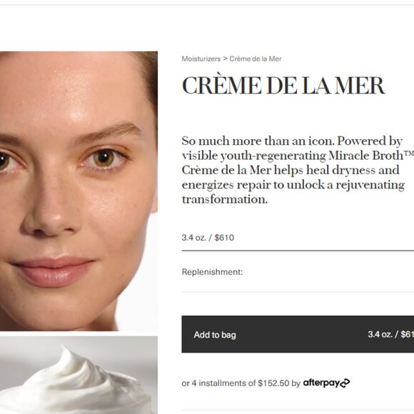 La Mer The Moisturizing cream 3.4oz/ 100ml New in Box - Picture 5 of 6